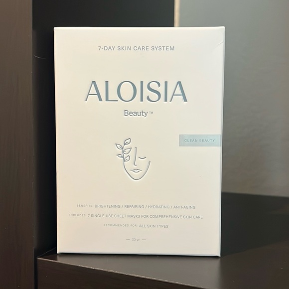 Aloisia BeautyClean Beauty7 Single Use Sheet Masks for comprehensive skincare